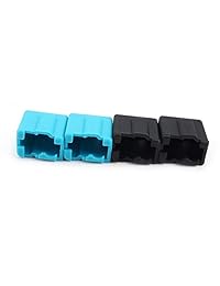 FYSETC   Juego de 4 piezas de repuesto para impresora 3D, calcetín de silicona para volcán V1, cubierta de bloque calefactor J Head Hotend Bowden Direct Extrusor para Reprap Prusa i3,