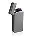 Electronic Dual Arc Cigar Lighter,Oiikury Windproof Rechargeable Flameless Butane Free Plasma Lighter(Black ice)