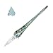 No.2 Warehouse Peacock Tail Style Creative Glass Dip Sign Pen + a Piece of Clean Cloth