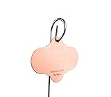 Wren H438 24-Inch Stainless Steel Stake with Copper Re-Usable Plant Tag, 6-Pack