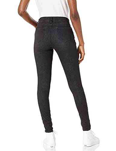 AMAZON ESSENTIALS WOMEN’S PULL-ON KNIT JEGGING (AVAILABLE IN PLUS SIZE), WASHED GREY, LARGE SHORT