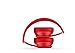 Replacement Earpad cushions For Beats Solo 2 ,Solo 3 Wired & Wireless Headphone With ITIS Logo Cable Clip (RED)