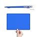 IBENZER Compatible with Old Version MacBook Air 13 Inch Case (2010-2017 Release). Models: A1466 / A1369, Plastic Hard Shell Case with Keyboard Cover for Mac Air 13,Royal Blue,MMA13RBL+1N