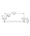 Essentials 18 Inch Towel Bar, Starlight Chrome