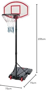 Taylor & Brown Adjustable Kids Basketball Hoop and Stand 5.4ft 6.7ft view 8