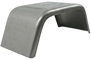 ToughGrade Single Axle Utility Trailer 16 gauge Steel Fender 8 x 28 x 10 | Car Hauler Trailer | Cargo Trailer | Utility Trailer | Landscape Trailer