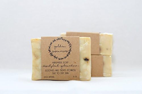 Desert Plant and Gobernadora All-Natural Organic Handmade Soap Bar 4oz