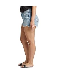 Pantalones cortos para dama (talla grande), diseño de frisco