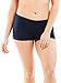 Caramel Cantina 6 Pack Nylon Spandex Plus Hipster Boy Short Panties (1X, Winter)