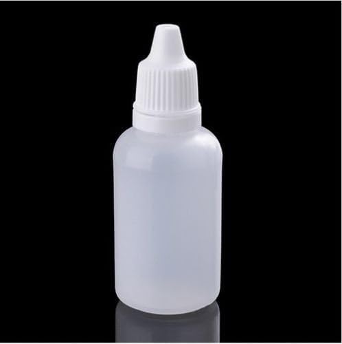 25/50/100pcs 5-100ml Empty Plastic Squeezable Dropper Bottles Eye Liquid Dropper LDPE (100, 30ml)