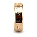 Three Keys Jewelry Abalone Shell Inlay Tungsten Rings 4mm Womens Wedding Domed Band Black/Silver/Rose Gold