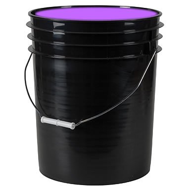 5-Gallon Washable Neon Uv Glow Paint - Violet