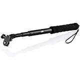 PNJ Asta Telescopica Mini Per Action Cam – Accessorio Per Videocamera Sportiva AEE Magicam – Colore Nero
