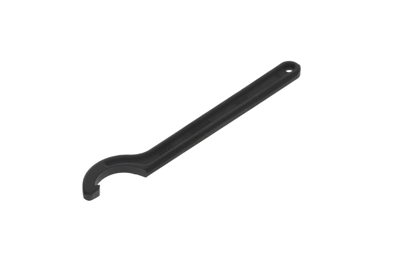 GEDORE Hook spanner with lug, for Slotted nuts, AF 25-28 mm, Tip dia. 5 mm, Ratchet spanner, 40 25-28