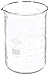 United Scientific™ (4,000mL) 4 Liter Beaker - Low Form Griffin, Double Scale Graduation, 3.3 Borosilicate Glass Beaker with Pour Spout, Beaded Rim and Autoclavable, 1 Each