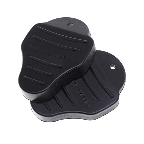 image for LIOOBO Bike Cleat Covers Rubber Mountain Road Bicycle Clipless Pedals 