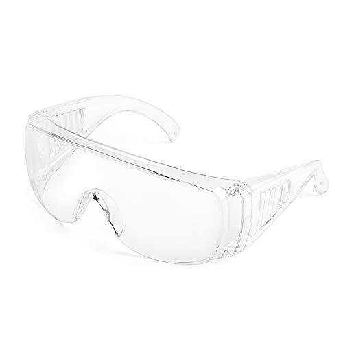 Safety Goggles Splash Resistant Lens, OverGlasses with Soft Nose Piece