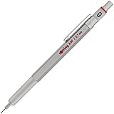 rOtring 1904444  600 Mechanical Pencil, 0.7 mm, Silver Barrel