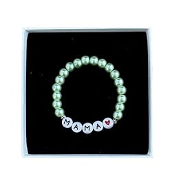 Beaded Name ID Bracelets, ID or custom Message
