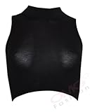 Womens Polo Neck Crop Top