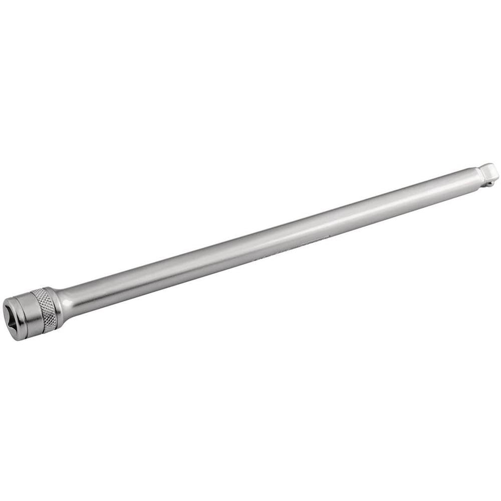 Draper 16746 3/8-Inch Square Drive Satin Chrome 250 mm Wobble Extension Bar