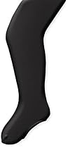 Capezio Big Girls' Ultra Soft Self Knit Waistband Tight,Black,&nbsp;One Size (2-6)