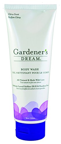 Aroma Crystal Therapy All Natural Gardeners Dream Body Wash, Citrus Scent, 0.6 Pound