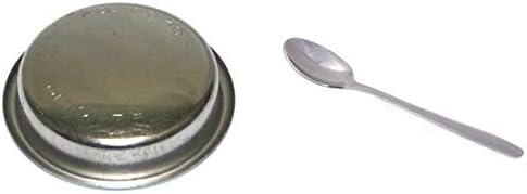 Blind filter for cleaning the brew group of your espresso machine.