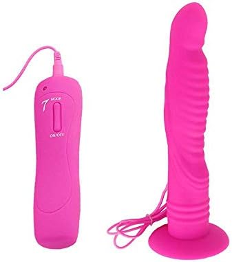 VGFYR BRA 7 Speed Ḏ'li\đó Vib˘ra˘ńt˘or for Women RĊ˘ĺi˘tic Huge Silicone Ἀ-n΄ Ἀ΄l Bútˉţ Plúg Ṕeń-Ńis Vib˘ra˘ńt˘or with Suction Cup UniSix