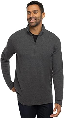 Woolrich Men's Boysen Half Zip, Oatmeal Heather, Medium at Amazon