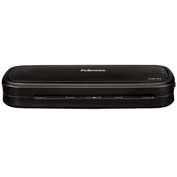 Fellowes L80 A4 Home Laminator, 80 Micron, including 10 free pouches.