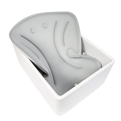 Ubbi Stingray Sink Bather for Baby, Soft Baby Bath Cushion, Newborn Must Have