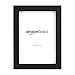 AmazonBasics Photo Picture Frame - 5" x 7", Black, 2-Pack primary