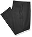 Dickies Men's Young Adult Sized Flat Front Pant, Black, 32X32