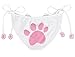 JustinCostume Women's Cosplay Lingerie Set Kitten Keyhole Cute Sexy Outfit