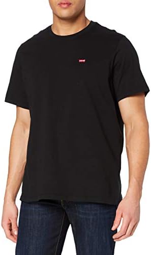 Herren Big & Tall Original Housemark Tee T-Shirt, Mineral Black, XL EU