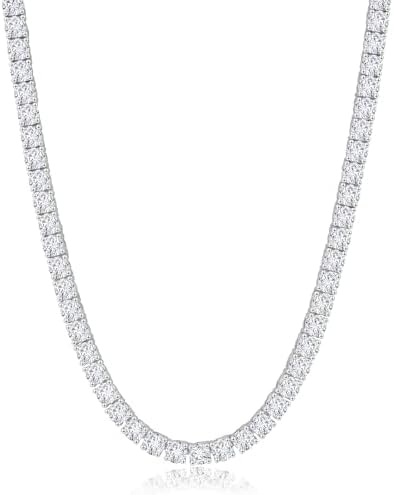Amazon.com: 18 to 26 Inch 4mm Diamond-Cut Ice Link Chain in