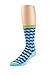 12 Pack Men’s Dress Crew Socks - Assorted Patterns and Colors - By Bond St.