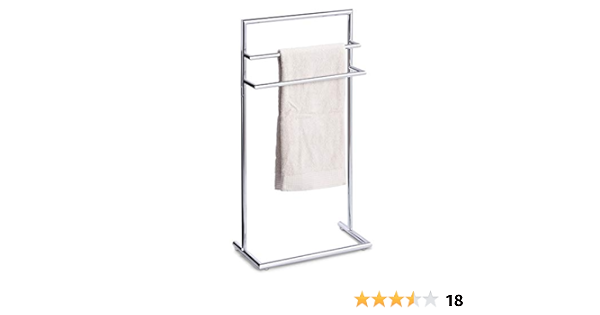 Zeller 18424 - Toallero de pie con 3 Brazos (43,5 x 23 x 83 ...
