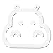 Milk Mug Designs Hippo Decal Sticker - White 5