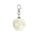 Maexus 3D Moon Light with Key Chain Accessories for Keychain Handbag Key Ring Car Key (Colorful)