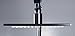Aquafaucet 10 Inch Square Stainless Steel Showerhead with Led,oil Rubbed Bronze