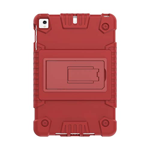 MatureGirl Shock Case for Apple 7.9 Inch iPad Mini 5 2019 Rugged Hard Stand Back Cover (for Apple 7.9 Inch iPad Mini 5 Red)