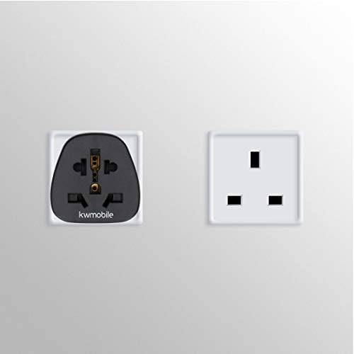 Kwmobile Adapter Wtykowy Dla Gosci W Wielkiej Brytanii 2 Sztuki Adapter Sieciowy Typu G Do Wtyczek Z Europy Usa Ameryki Poludniowej Azji Typ A C E G H J K L Czarny Amazon Pl Electronics