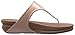 FitFlop Women's Superjelly Rubber Flip Flops Jelly Sandal, Nude, 6 M US