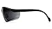 Pyramex SB1875S Venture II - Black Frame with Blue Mirror Lens Safety Glasses