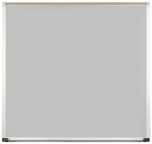 Best-Rite Evolution Projection Dry Erase Surface, Matte Gray, Deluxe Aluminum Trim, 4 x 4 Feet (404AD-52)