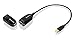 IOGEAR USB 2.0 Extender Over Cat5 5E 6 Adapter - Connection Up To 164Ft - USB Type A (M) to A (F) - Plug n Play - Hard Drives - Printers - Scanners - Smart Boards - GUCE62