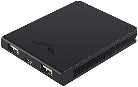 Pekyok SW09 Power bank For Nintendo Switch Power supply Charging Station for Joy-con Pro Controller Mobile Phone Build in 6000mAh Battery with USB Cable