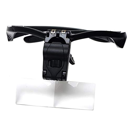 Microscopes & Endoscope,Maserfaliw Magnifier,Beileshi 1.0/1.5/2.0/2.5/3.5X Headband LED Light Magnifier Magnifying Loupe